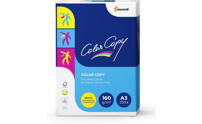 Color Copy A3 Paper 160gsm White Pack of 250 Sheets